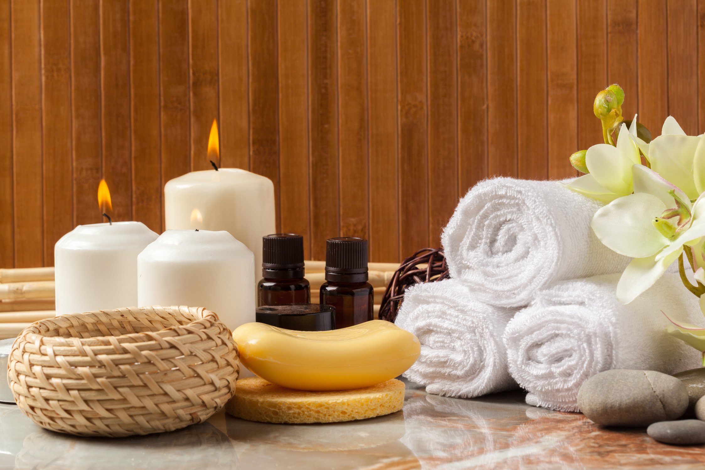 Spa products, spa concept